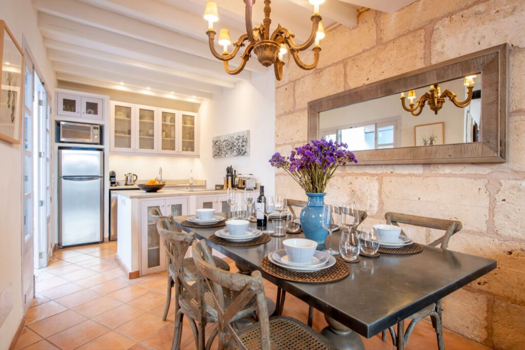 4-bed townhouse with pool and terraces in Pollensa, Mallorca