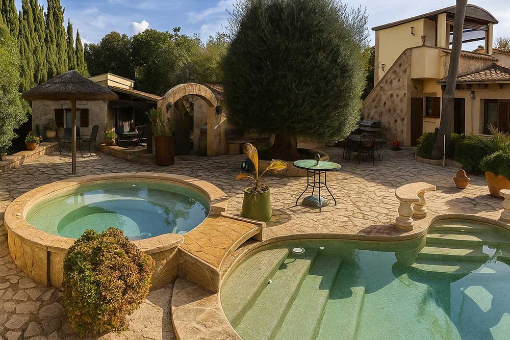 3-bed finca with guest house and pool in Pollensa, Mallorca