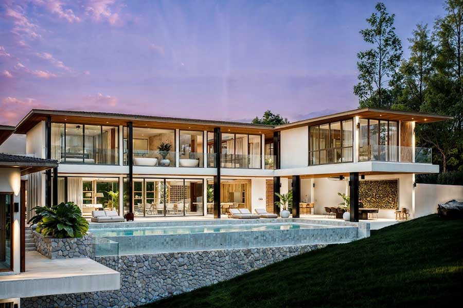 6-bed luxury sea view villa in Bo Phut, Koh Samui