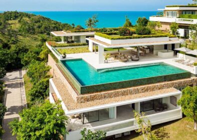 4-bed luxury sea view villa with infinity pool and 891 sqm build in Choeng Mon, Koh Samui