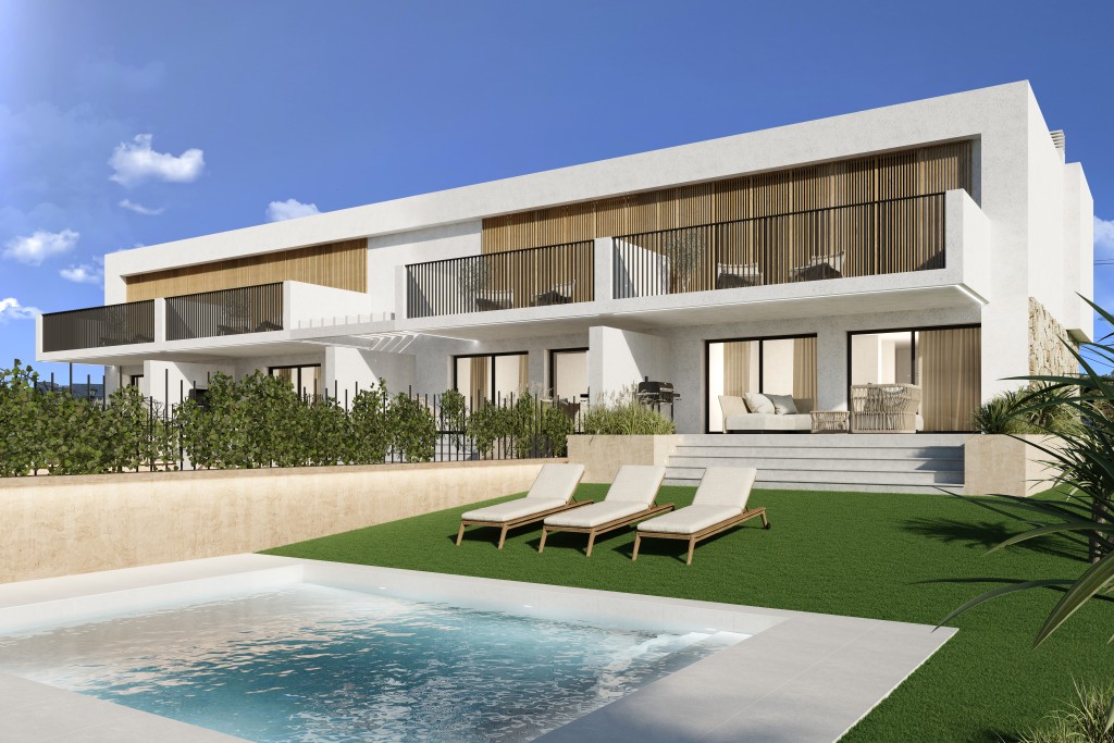 3-bed contemporary villa under construction near Playa de Muro, Alcudia, Mallorca