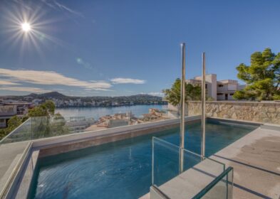 5-bed contemporary luxury villa with sea and hillside views in Santa Ponsa, Calvià, Mallorca