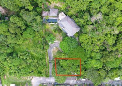 492 sqm land for sale on Rang Hill, Phuket Town with city and sea view potential