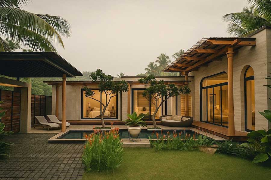 2-bed Type B pool villa in Boho Chic Village, Bang Por, Koh Samui