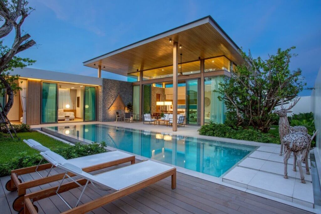 3-bed smart-home pool villa in Pru Jampa, Thalang, Phuket