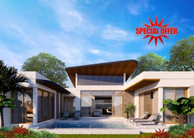 3–4-bed garden pool villas in Pru Jampa, Thalang, Phuket