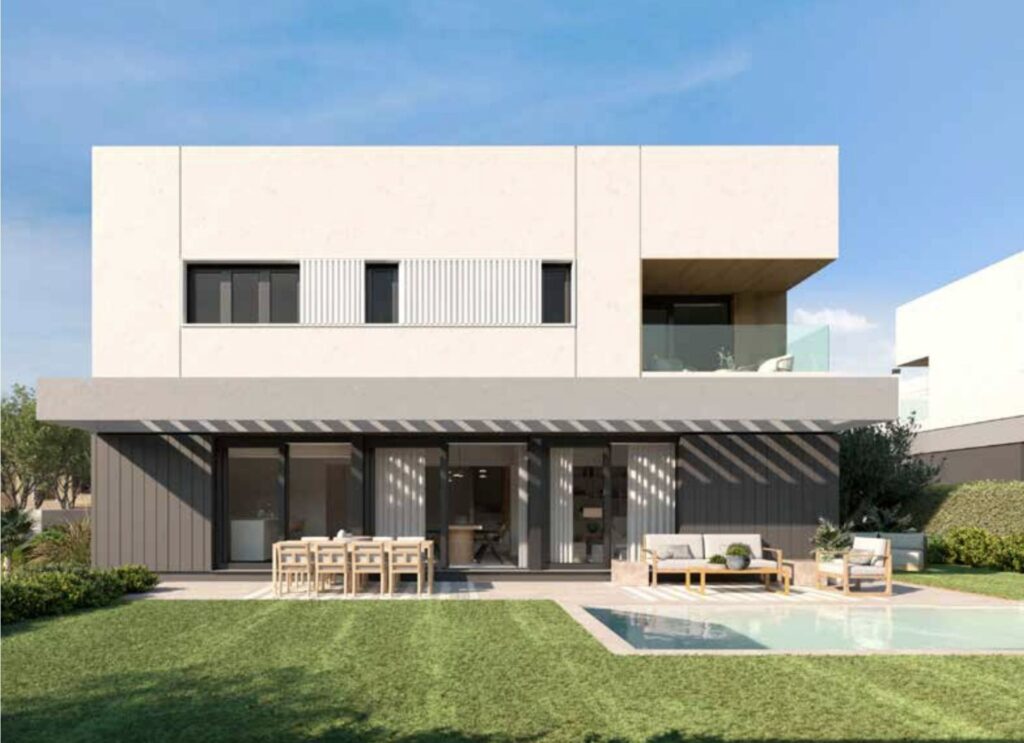 4-bed off-plan villa with pool in Puig de Ros, Mallorca