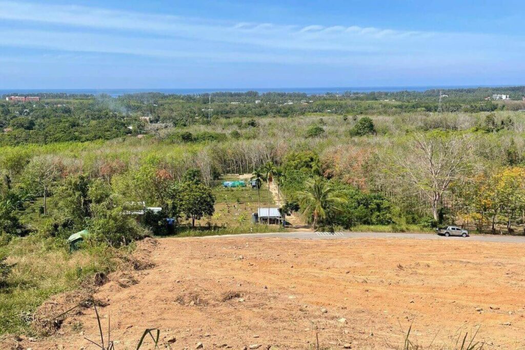 Sea view land plot for sale in Mai Khao, Phuket – 9,988 sqm with Chanote title