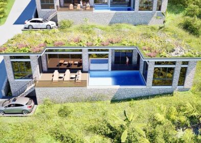 new 4-bed sea view villa with private pool in Lamai, Koh Samui