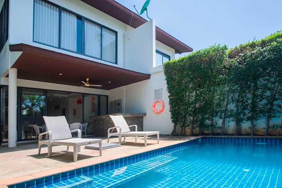 Modern villa with private pool in Plai Laem, Koh Samui – 3-bed, 180 sqm build on 224 sqm land