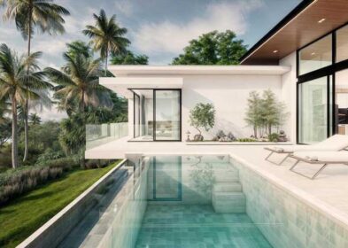 2-bed sea view villa in Bo Phut, Koh Samui – 217 sqm single-storey design with private pool