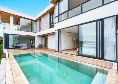 4-bed sea view pool villa in Plai Laem, Koh Samui