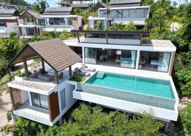 3-bed sea view villa at Ariya Season Residences in Bang Por, Koh Samui