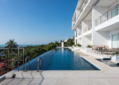 3-bed sea view pool apartment in Bang Rak, Koh Samui