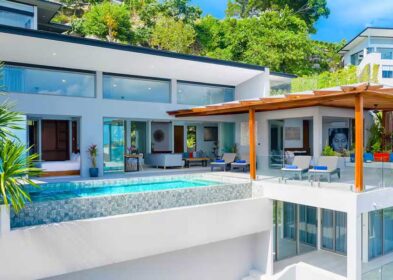 Luxury 4-bed ocean view villa in Chaweng Noi, Koh Sam