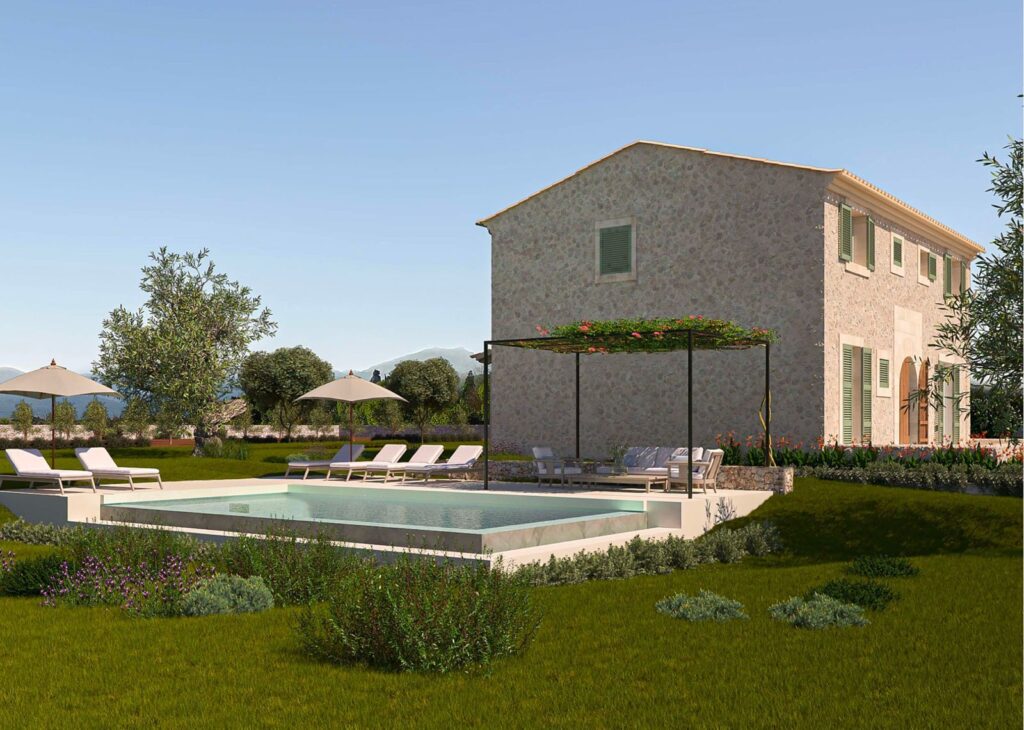 4-bed country estate in Buger, Mallorca