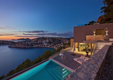 Luxury 3-bed sea view villa in Andratx, Mallorca