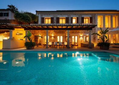 6-bed sea and golf view villa in Pollensa, Mallorca