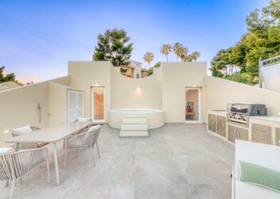 3-bed sea view penthouse with rooftop pool in Cas Catala, Calvia,Mallorca