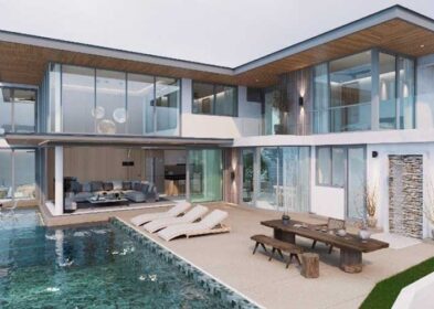 4-bed sea view villa in Lamai, Koh Samui