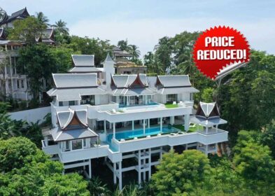5-bed luxury sea view villa in Surin, Phuket