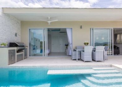 3-bed sea view villa in Plai Laem, Koh Samui