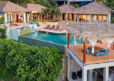 5-bed ocean view villa in Bang Por, Koh Samui, Angthong Hills