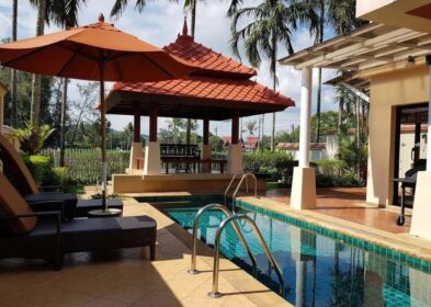 3-bed golf course villa with pool in Laguna, Phuket