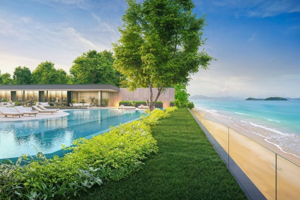 Luxury 4-bed sea view beachfront villa in Rawai, Phuket