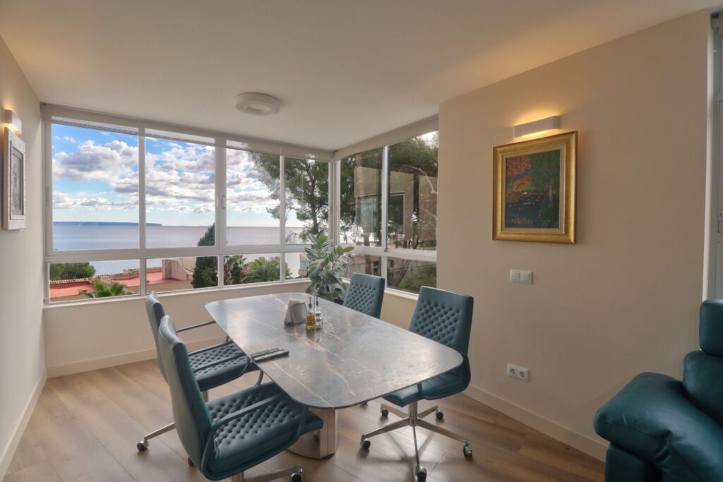 2-bed sea view apartment with communal pool in Illetas, Calvia, Mallorca