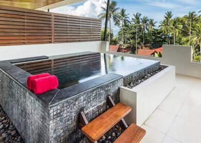 1-bed penthouse apartment with private pool in Lamai, Koh Samui