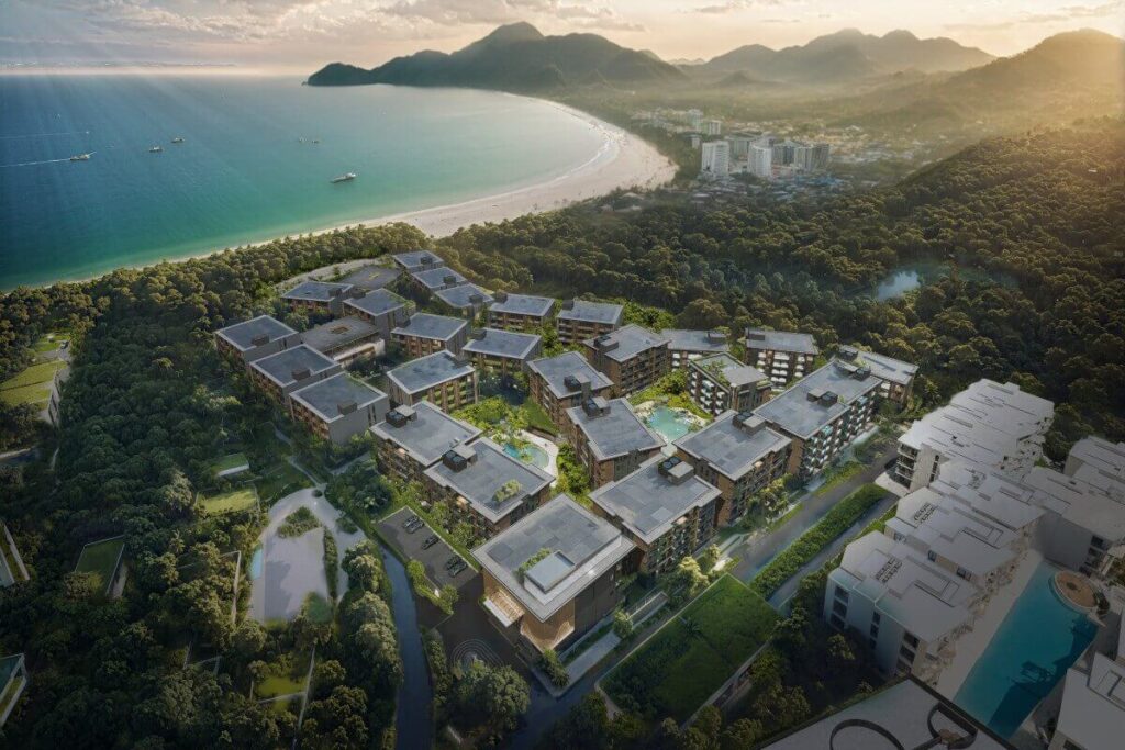 1-bed sea view condo in Patong, Phuket, 52 sqm near Patong Beach
