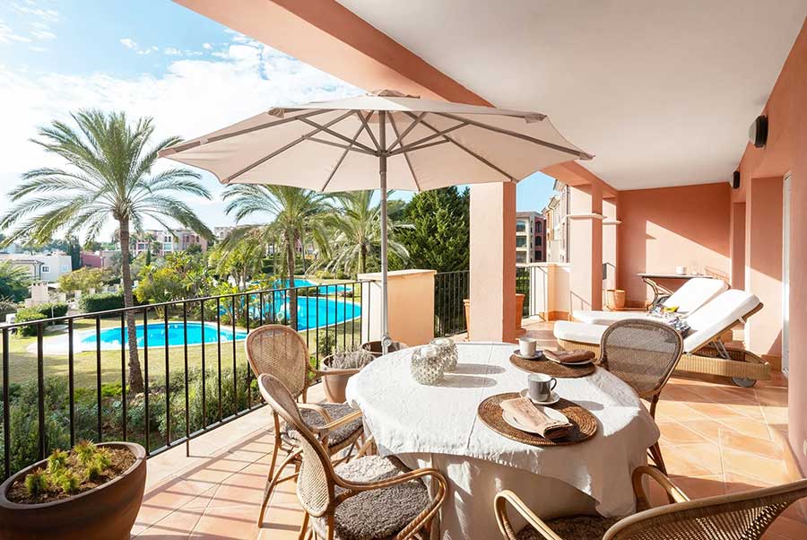 2-bed apartment with 40 sqm terrace in Nova Santa Ponsa, Mallorca