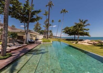 7-bed beachfront luxury villa on Laem Sor Beach, Koh Samui