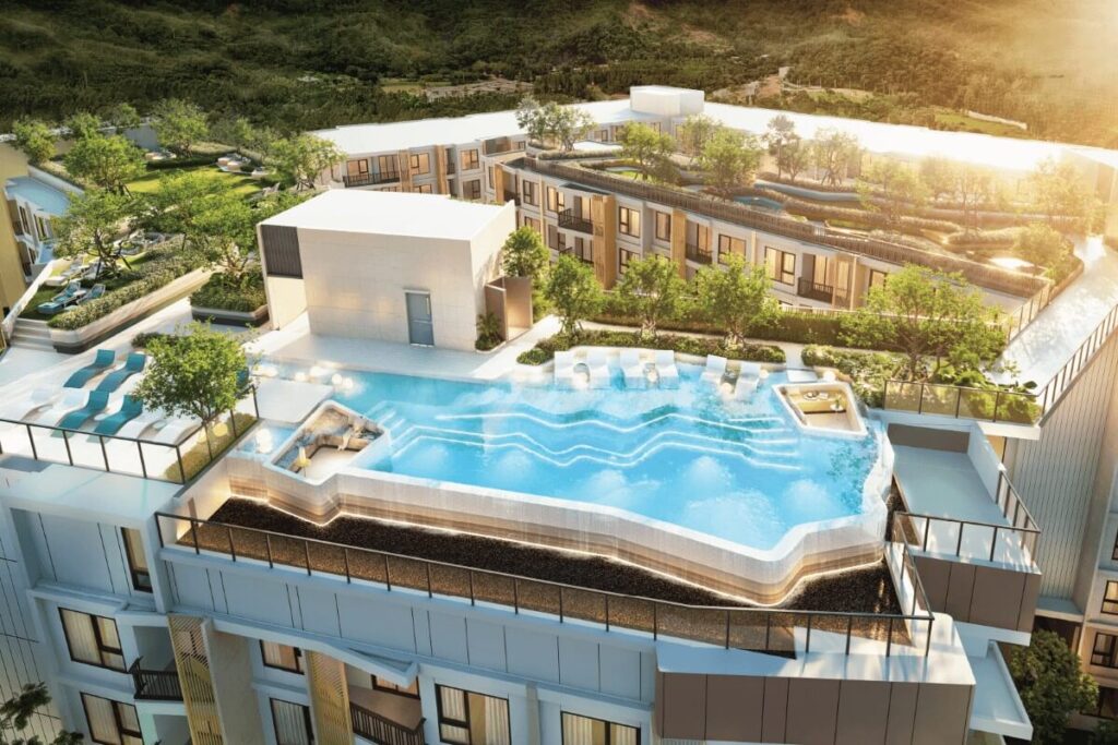 1-2 bed freehold condos in Cherng Talay Phuket near Porto de Phuket
