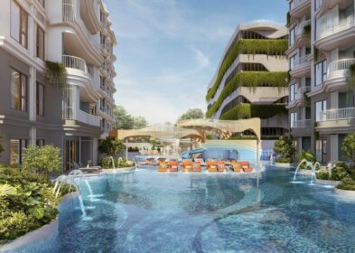 2-3 bed freehold condos near Kamala Beach Phuket with pool and balcony