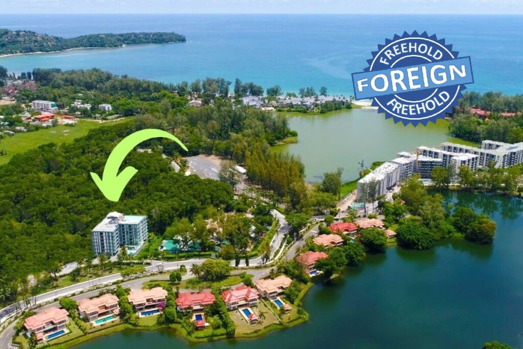 2-bed freehold condo near Laguna Bang Tao Phuket with balcony and pool