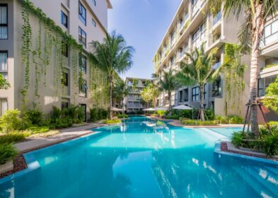 2-bed freehold condo with balcony near Bang Tao Beach Phuket with pool