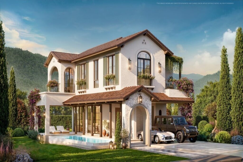 3-bed pool villa in Koh Kaew Phuket near BISP with balcony and garden