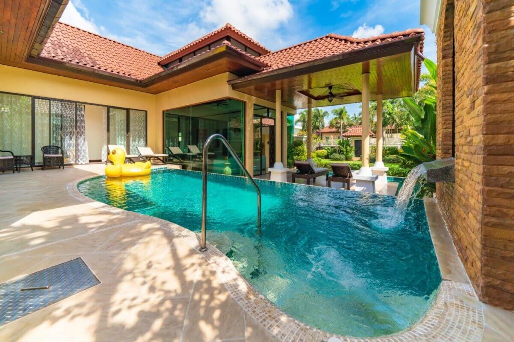 4-bed Bali style pool villa in Bang Tao, Phuket