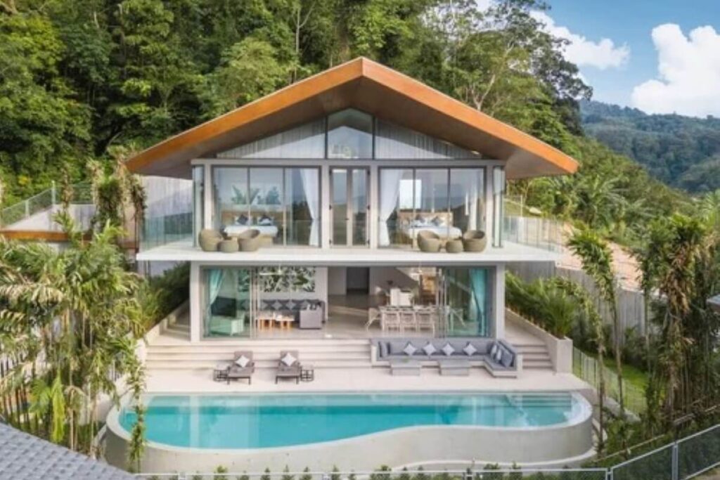 5-bed sea view pool villa in Kamala, Phuket