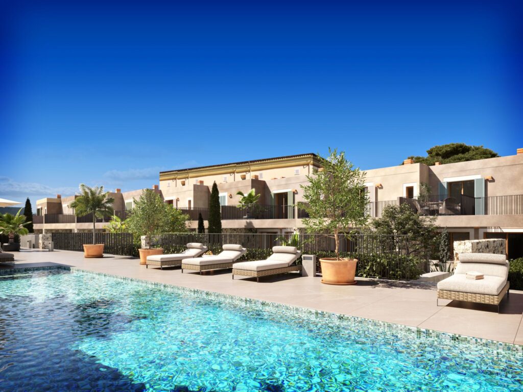 3-bed townhouse with garden and shared pool in Arta, Mallorca, 151 sqm