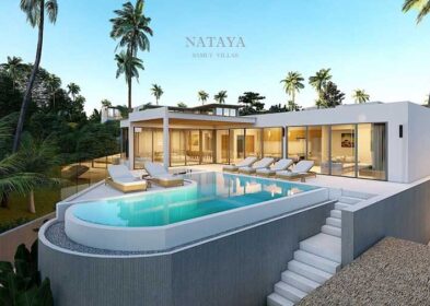 5-bed sea view pool villa in Chaweng Noi, Koh Samui