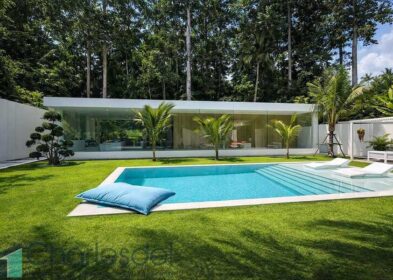2-bed modern pool villa with jungle views in Lamai, Koh Samui