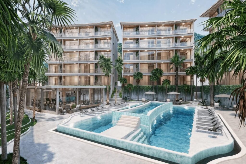 Off-plan hotel-licensed managed condo for sale in Bang Tao, Phuket, near Porto de Phuket
