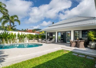 2-bed pool villa for sale in Soi Naya, Nai Harn, Phuket, saltwater pool, near Nai Harn Beach