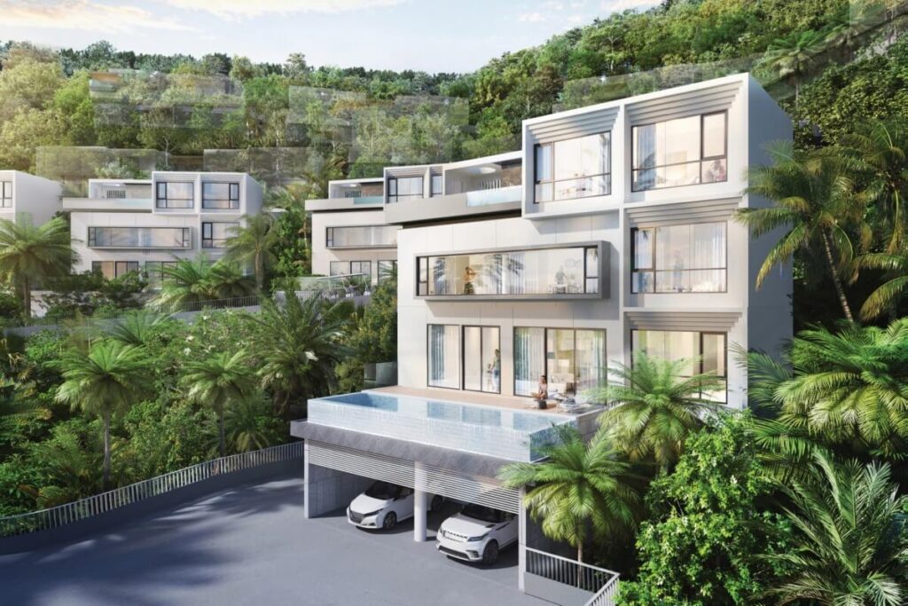 Off-plan 2-bed freehold condo with private pool and sea views for sale in Panwa, Phuket
