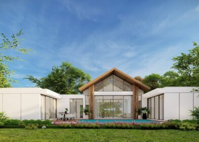 Off-plan 3-bed contemporary pool villa for sale in Bang Tao, Phuket, near Laguna