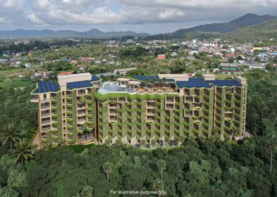 3-bed sea view condo for sale on hillside between Surin and Bang Tao Beach, Phuket