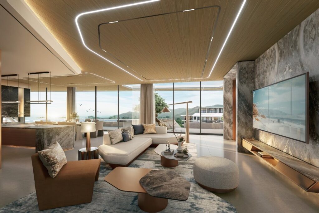 Off-plan 4-bed luxury penthouse with private pool for sale in Cherng Talay, Phuket